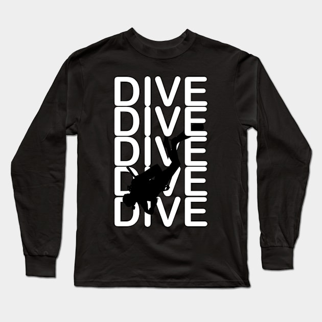 DIVE Long Sleeve T-Shirt by Design by Nara